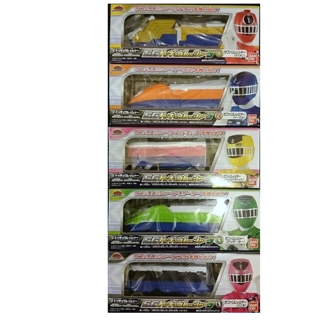 Super Sentai Toqger Safari Resshas Power Rangers Hobbies Toys Toys Games On Carousell