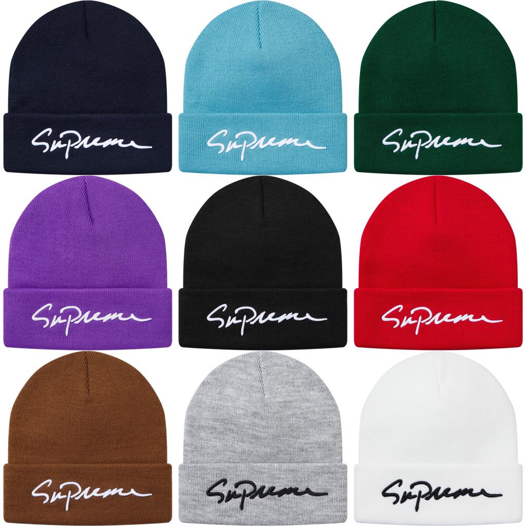 人気の雑貨がズラリ！ Script Classic Beanie www.levitan.com | 2025 Supreme 帽子