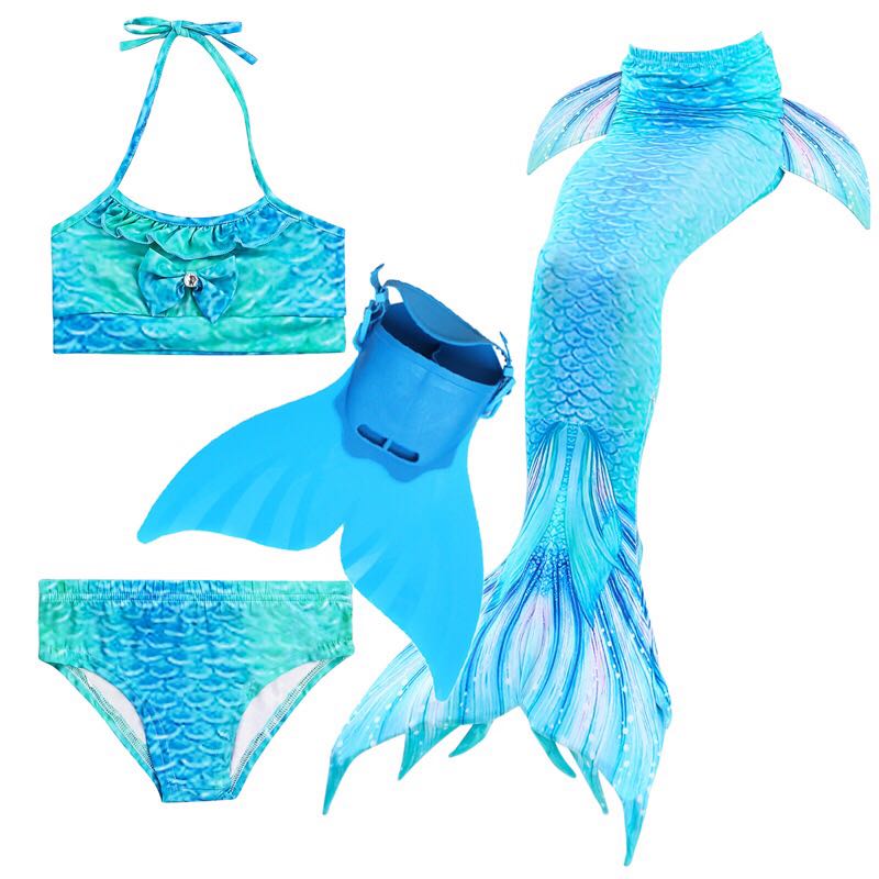 mermaid swim tops