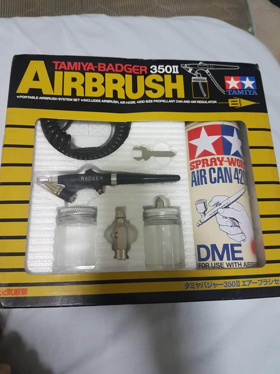 TAMIYABADGER 350 AIRBRUSH, Hobbies & Toys, Toys & Games on Carousell
