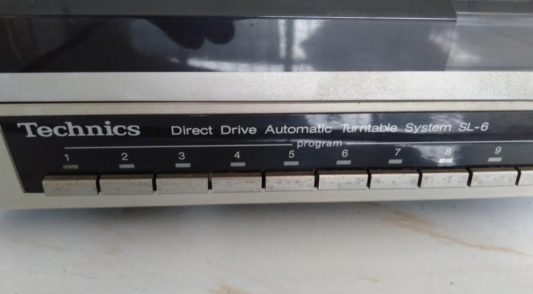 Technics SL 6 Direct Drive Auto (Category: Vinyls) located in Manila. Submitted by mindplanets (Listing ID 198506611, Image 2). Description: Classic vintage turntable, as is.