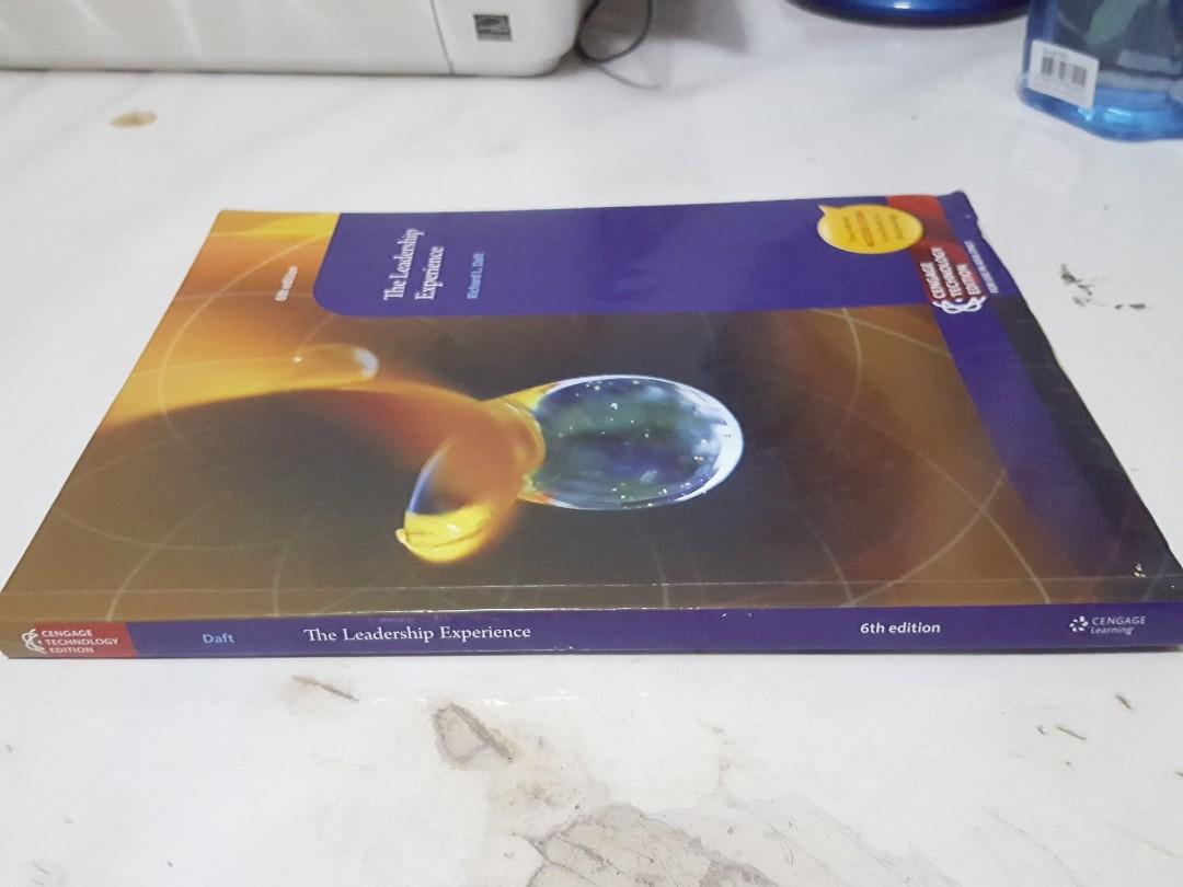 The Leadership Experience Richard L Daft Books Stationery