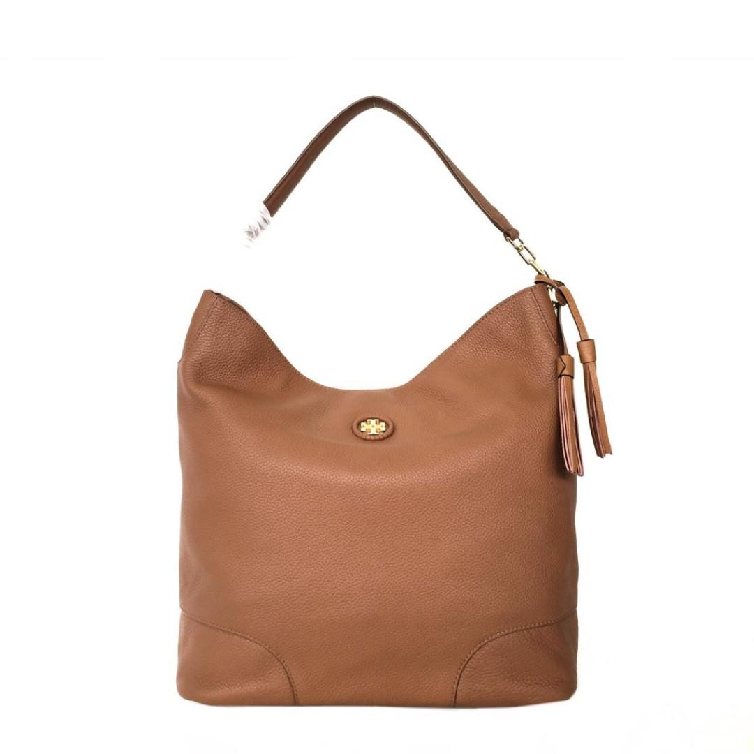 Tory Burch Whipstitch logo Hobo