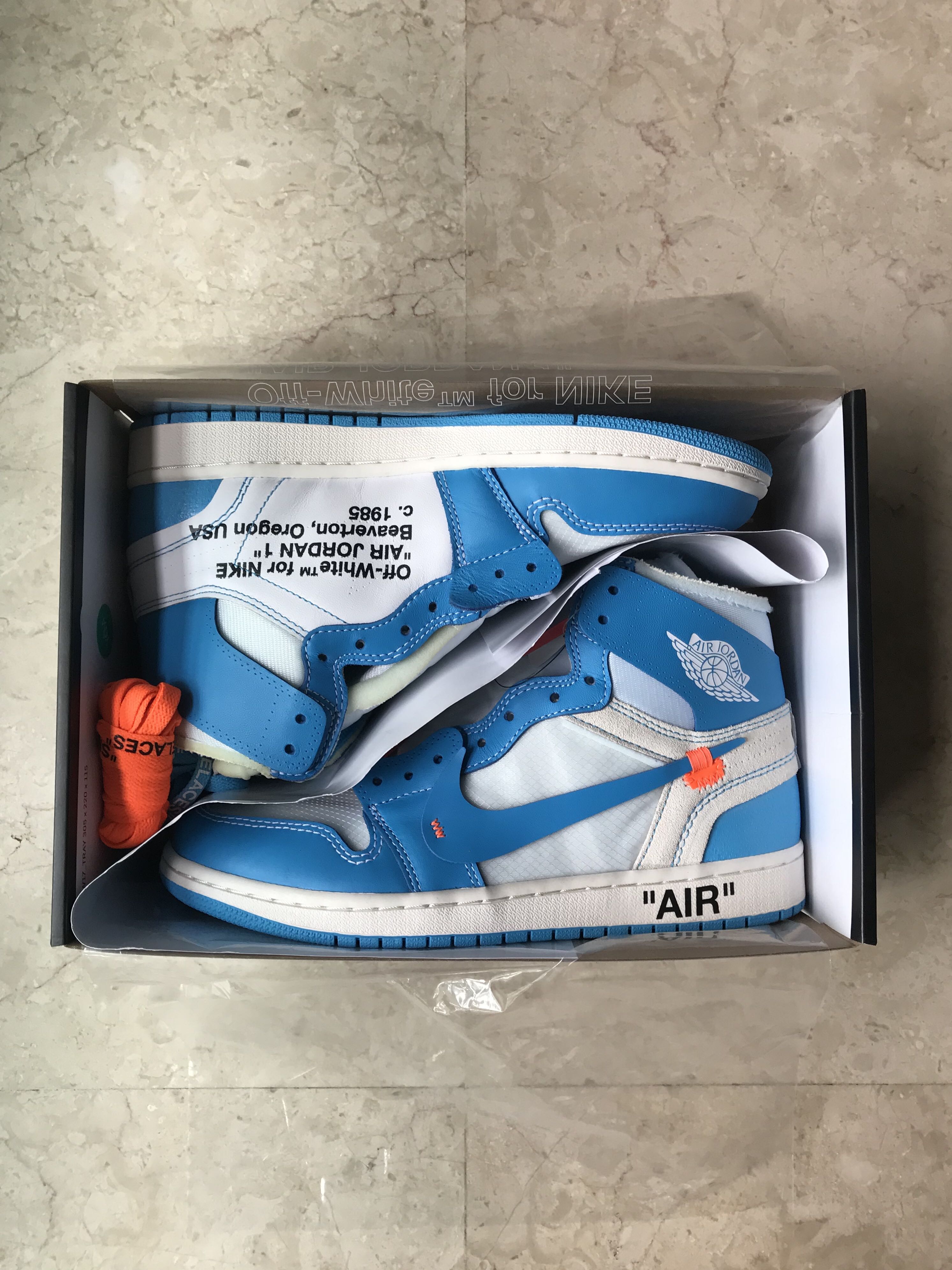 jordan 1 off white size 9