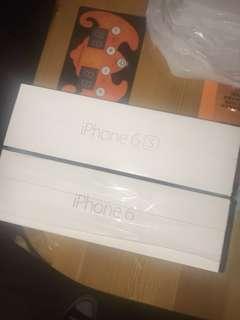 iPhone 6 & 6S brand new in box