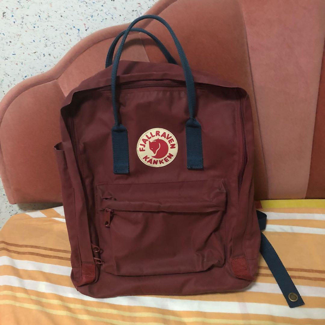 Maroon kanken backpack online