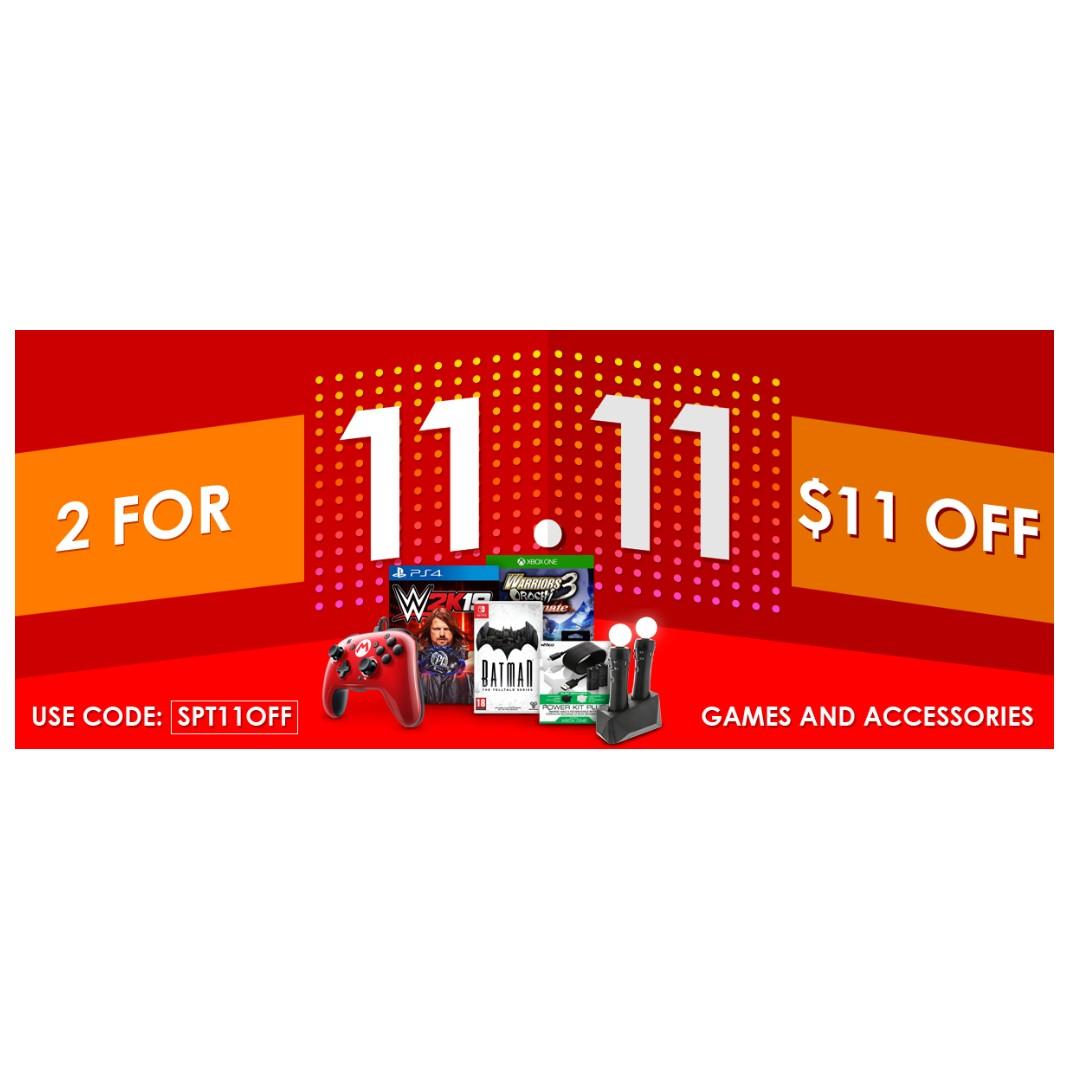 11.11 sale nintendo switch