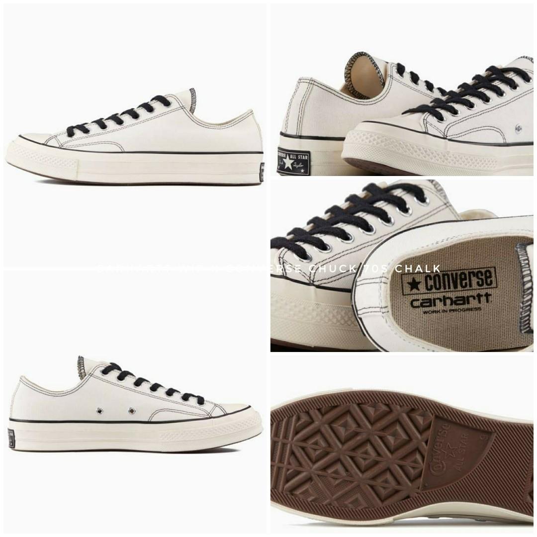 18FW Carhartt WIP x Converse Chuck 70S Chalk