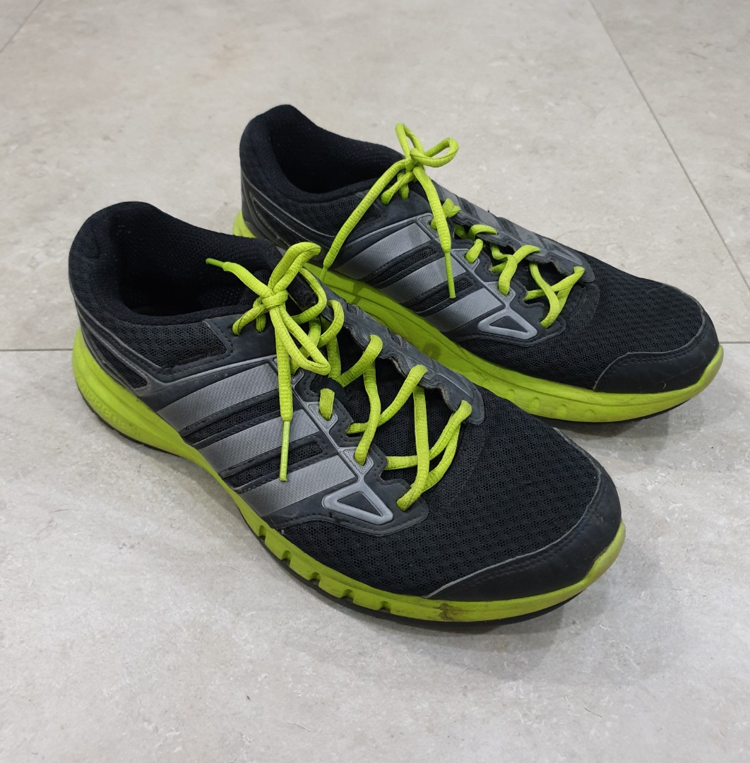 Ocurrencia Mes Descompostura Authentic Adidas Adiprene Run Strong Mens Running Shoes Size US 10 (black  and neon green), Men's Fashion, Footwear, Sneakers on Carousell