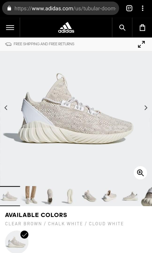 tubular doom sock clear brown