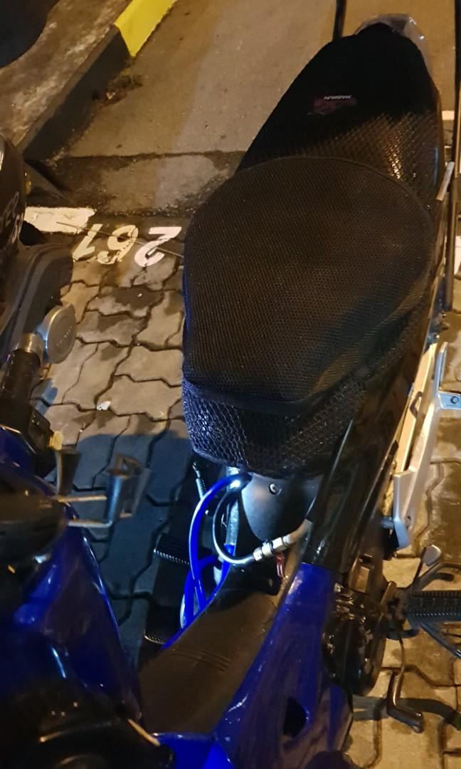 air ride motorcycle seat