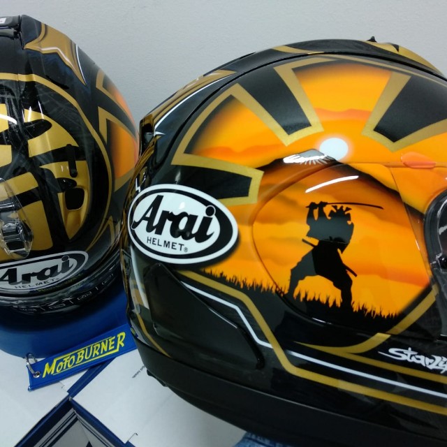 Arai rx7x samurai on sale