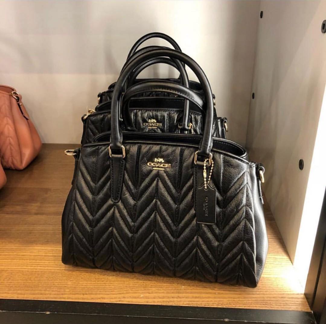 Coach sage carryall hot sale with quilting