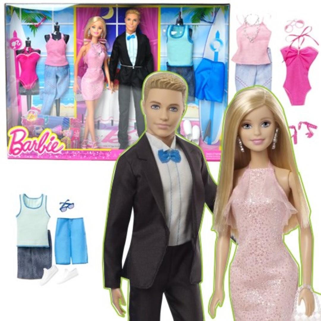 Barbie And Ken Fashions Buildup Set