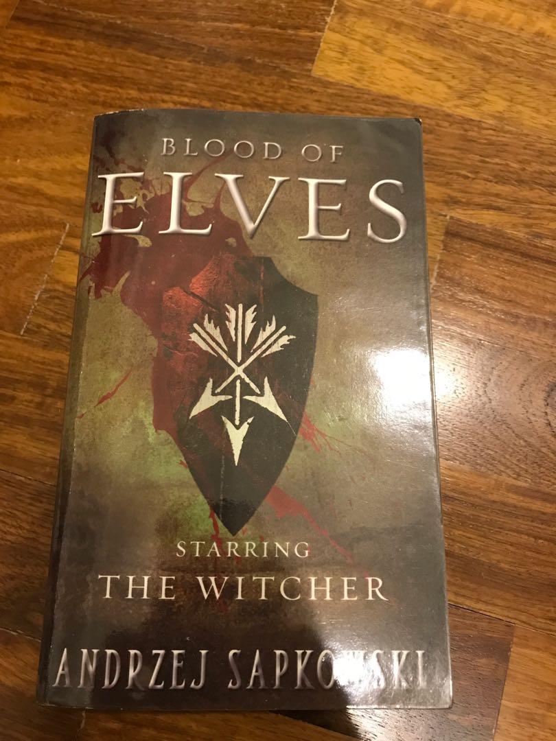 Blood Of Elves Andrzej Sapkowski Books Stationery Fiction On