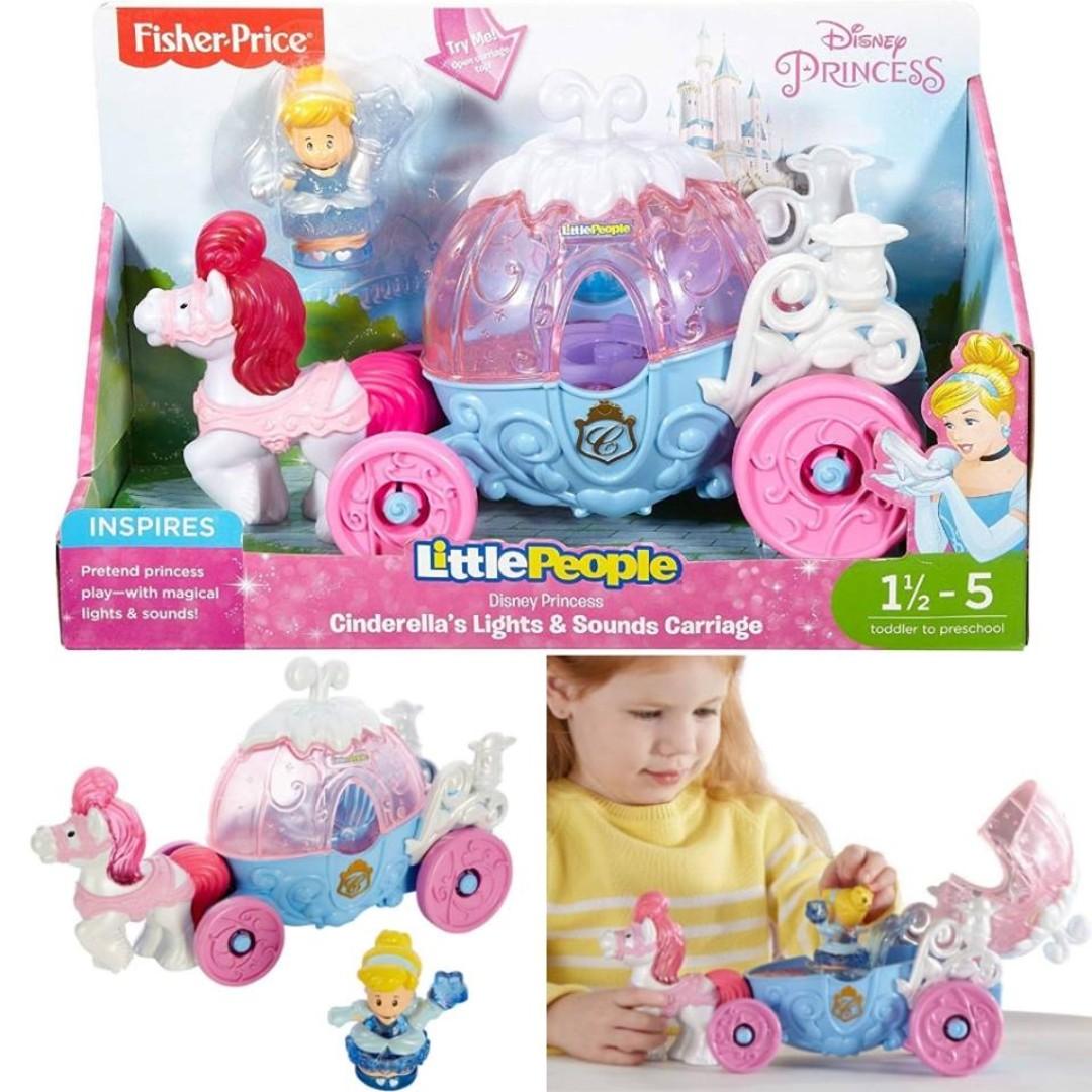 Fisher price little people princess carriage clearance