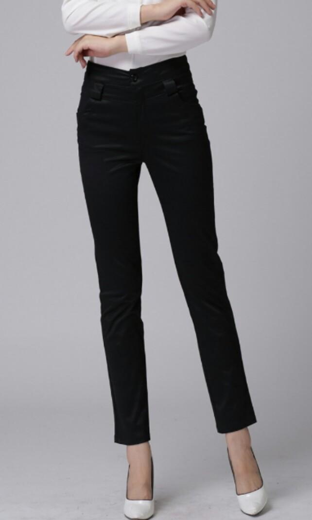black formal jeans