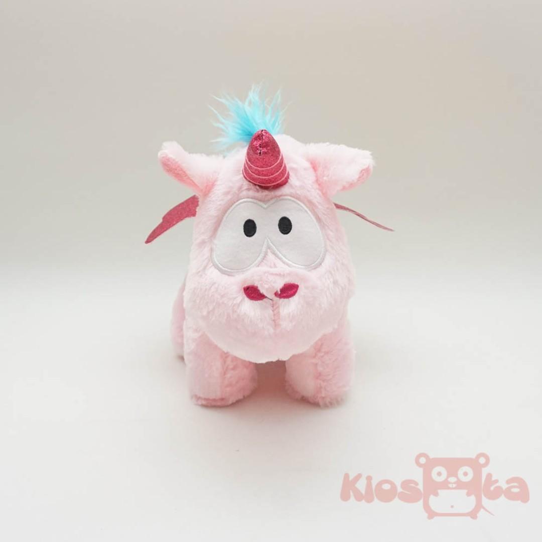 Boneka Fluffy Unicorn Pink Toys Collectibles Toys On Carousell