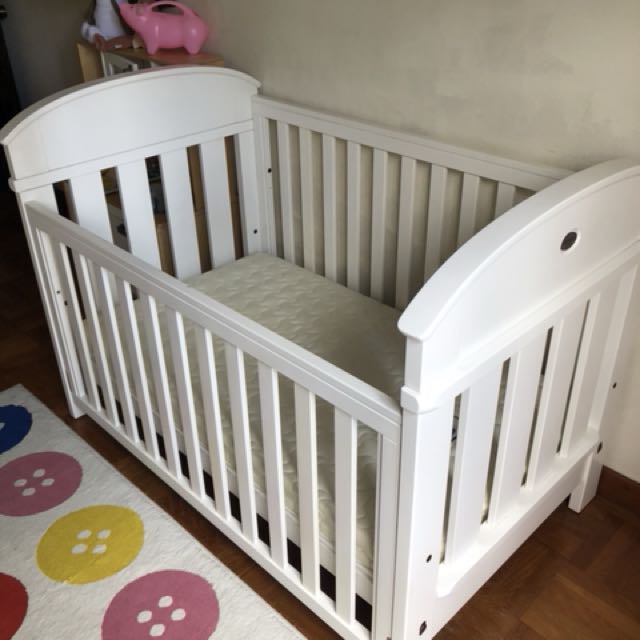 Boori Cot & Mattress, Babies & Kids, Baby Nursery & Kids Furniture