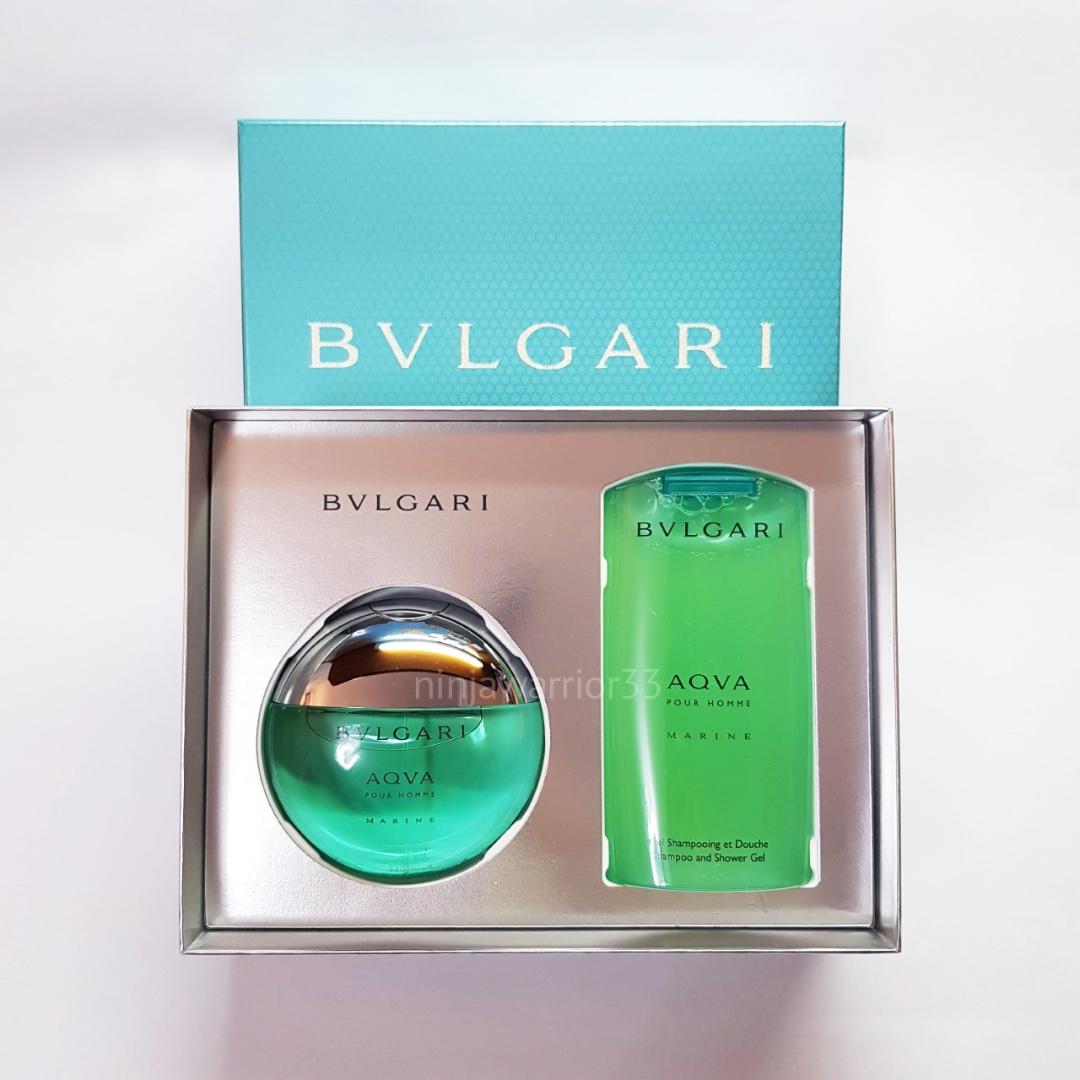 Bvlgari aqva marine gift set top