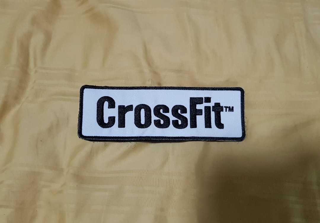 Crossfit patch, Sports Equipment, Exercise & Fitness, Toning & Stretching Accessories on Carousell