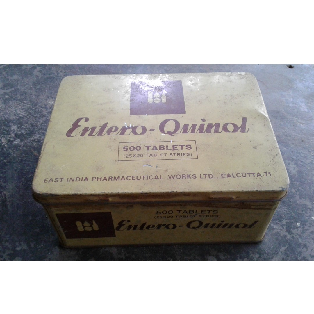 Entero Quinol Tablets Vintage Advertising Tin Box Vintage Collectibles Vintage Collectibles On Carousell Know uses, side effects, dosage, contraindications, substitutes. carousell