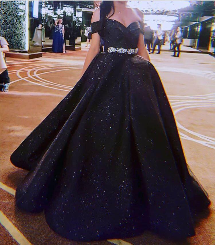 galaxy ball gown