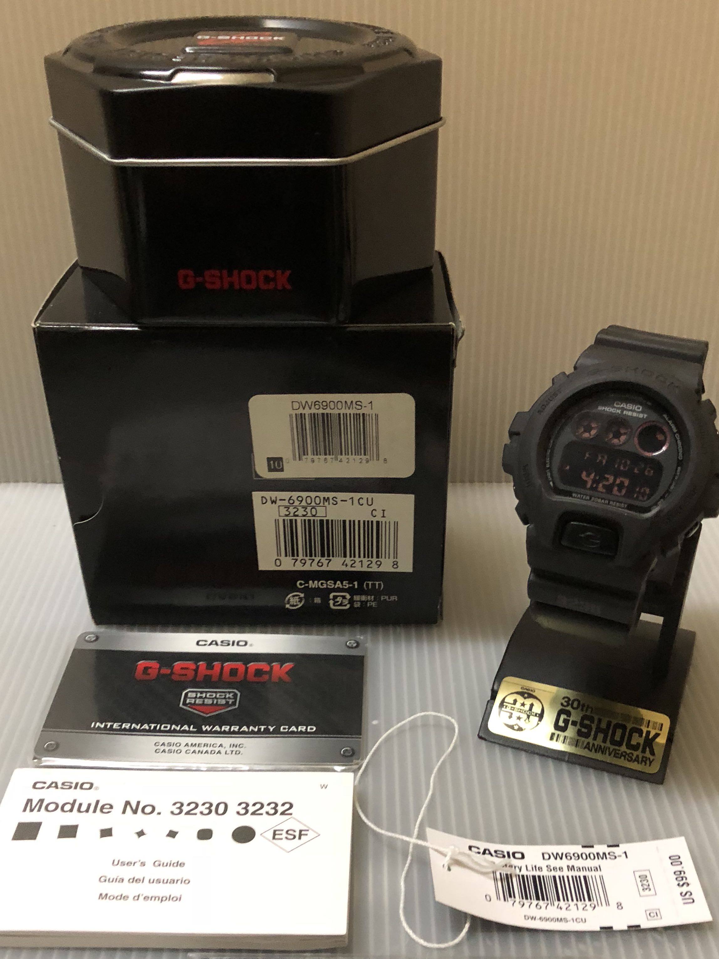 Euro set g shock clearance