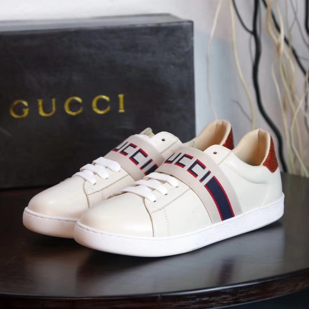 gucci ace sneaker with gucci stripe