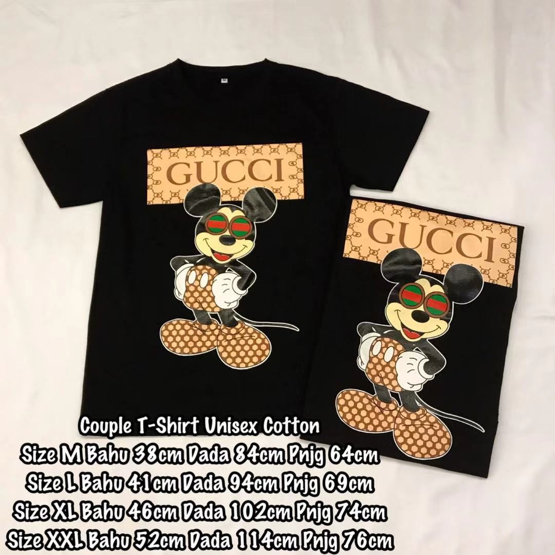 gucci t shirt women's mickey mouse