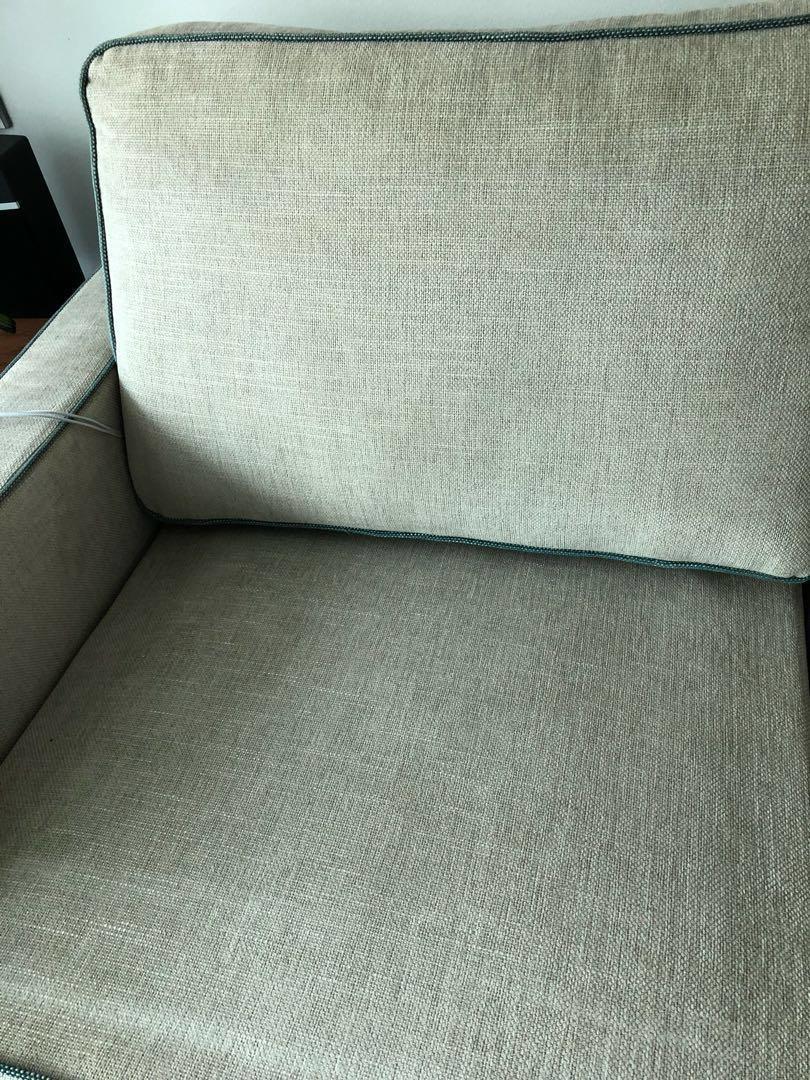 Harvey Norman L Shape Sofa, Furniture & Home Living, Furniture, Sofas