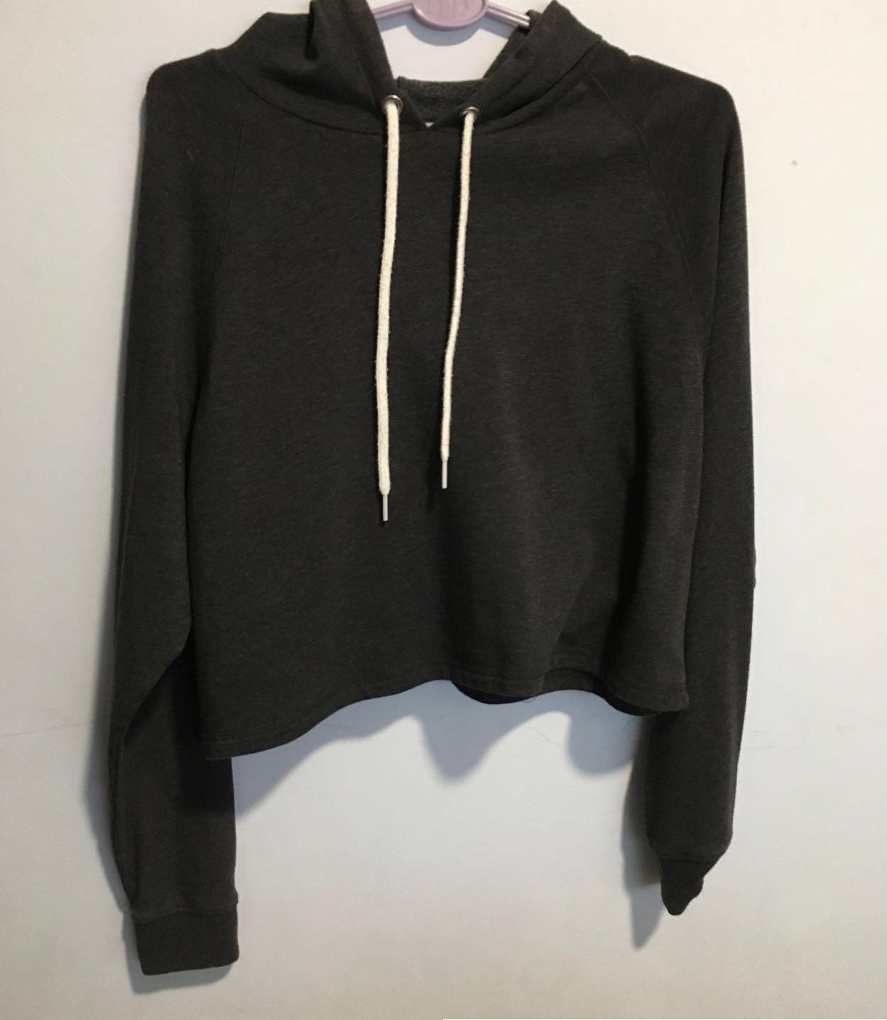 h&m dark grey hoodie