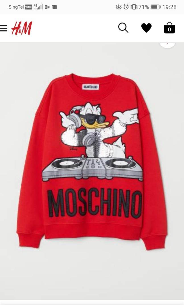 Ladies moschino jumper shop