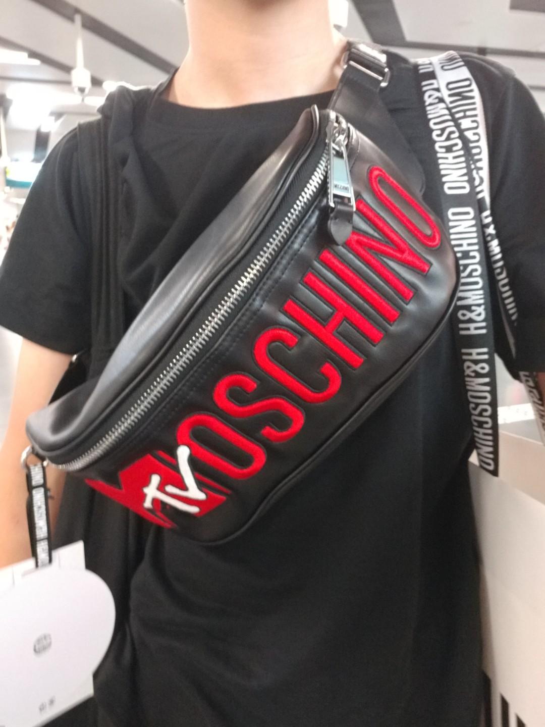 h&m moschino fanny pack