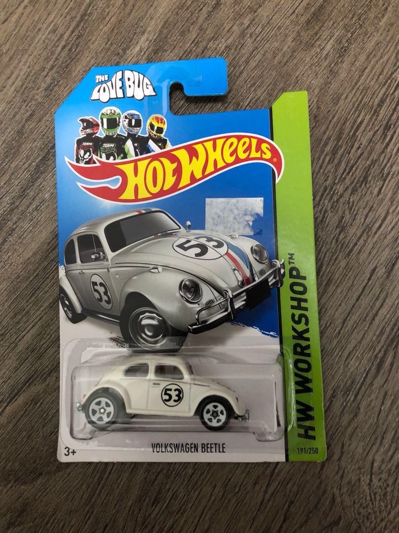 the love bug hot wheels