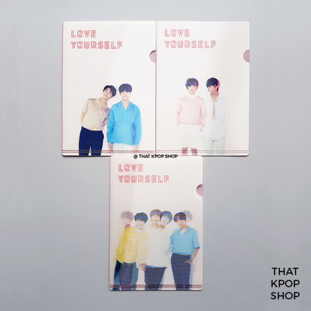 Instock Bts Love Yourself World Tour Md Lenticular L Holder Entertainment K Wave On Carousell