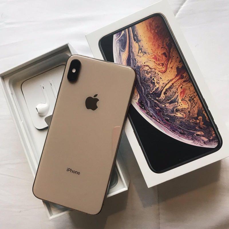Iphone Xs Max 256gb Gold Mobile Phones Tablets Iphone Iphone