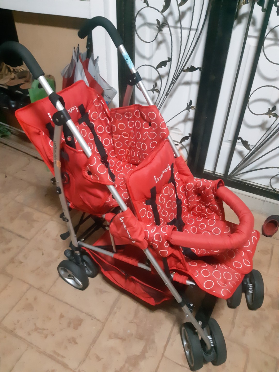 Kinderwagon stroller double best sale