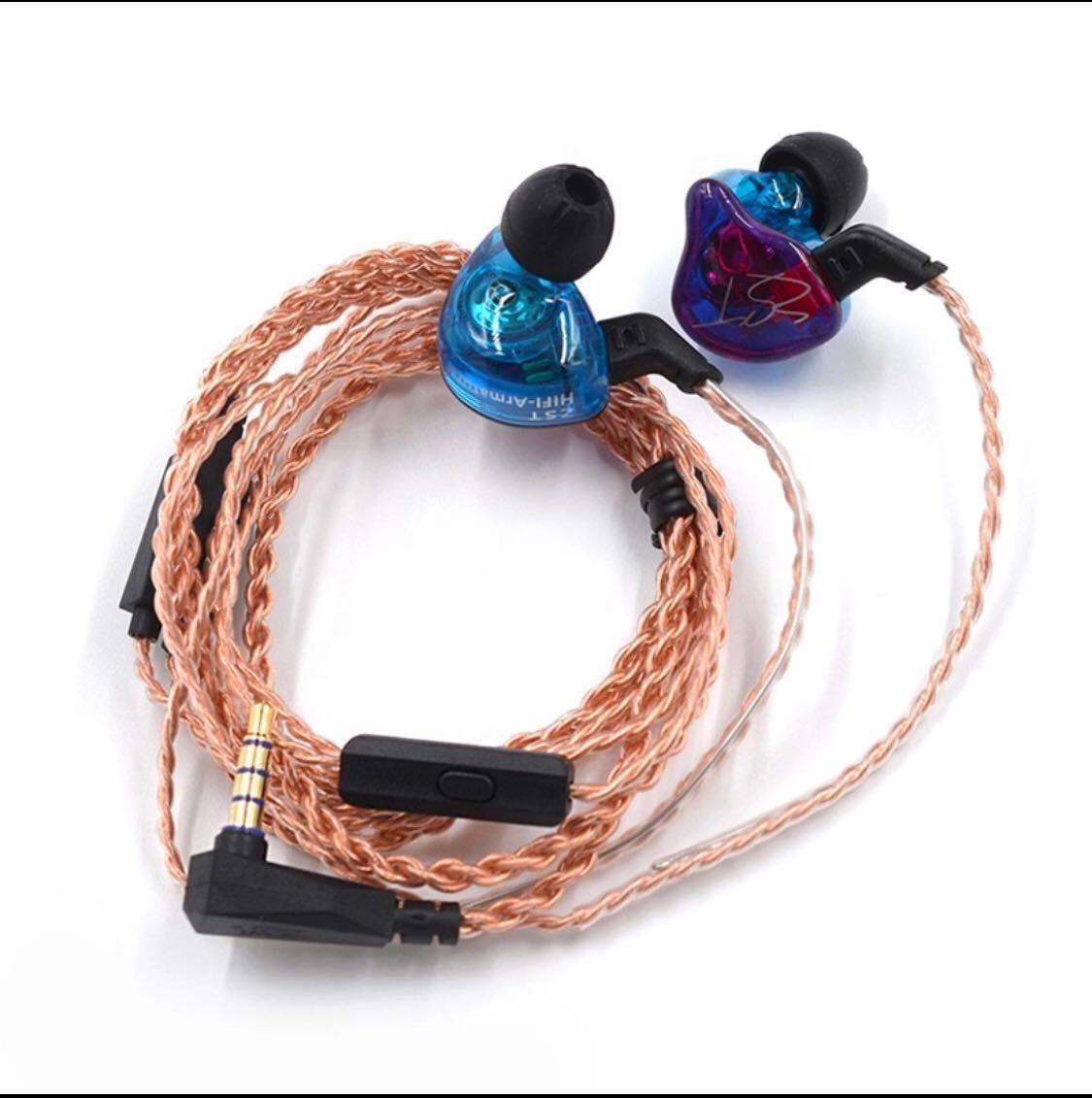 Kz Zst Pro Comes With New Braided Cable Electronics Audio On Carousell