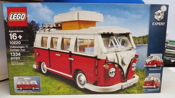 Lego Creator 10220 Volkswagen T1 Camper Van Preowned Toys Games