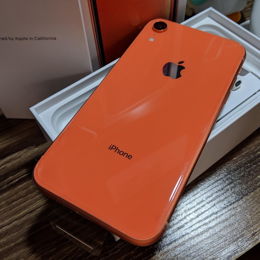 [Local Set] Apple iPhone XR 256GB Coral, Mobile Phones & Gadgets