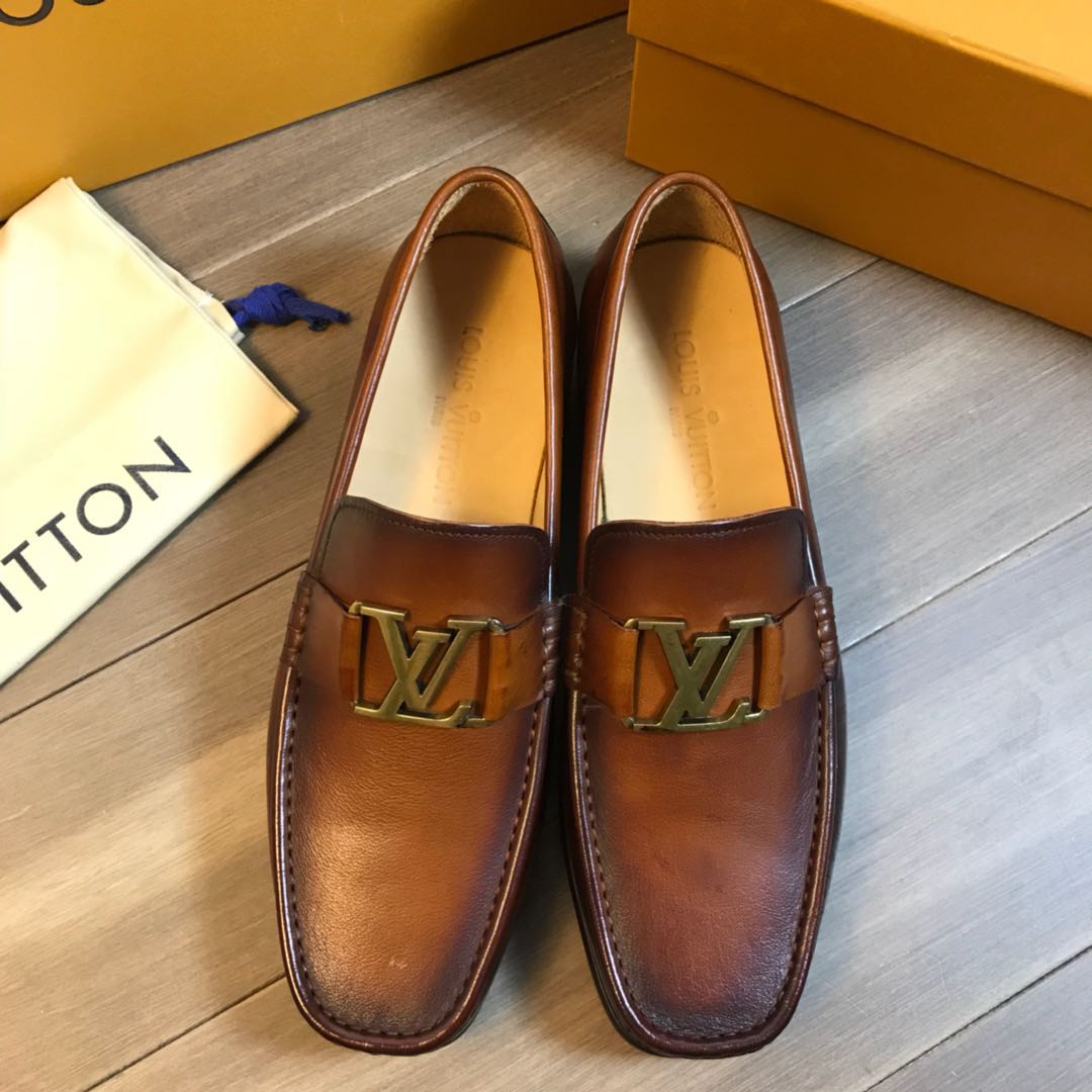 LV loafers, Men's Fashion, Footwear, Dress shoes on Carousell