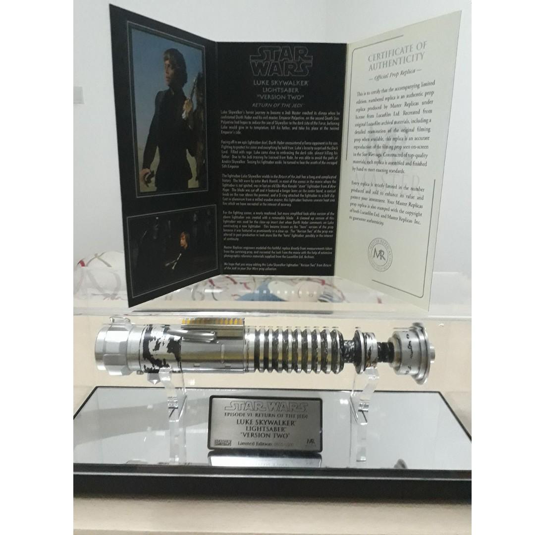 master replicas star wars lightsaber