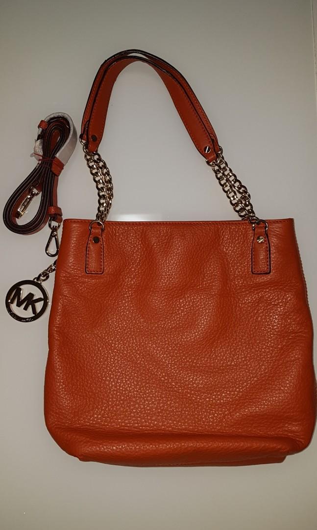 MK orange purse