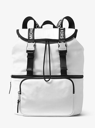 michael kors black nylon backpack