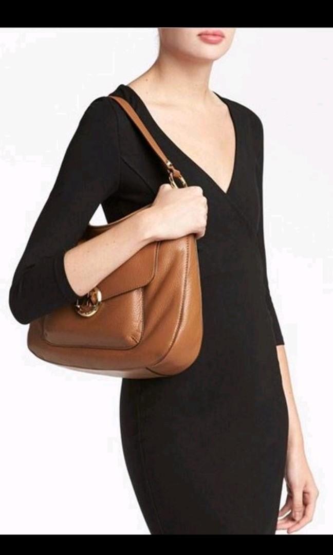 Fulton large leather shoulder bag hot sale