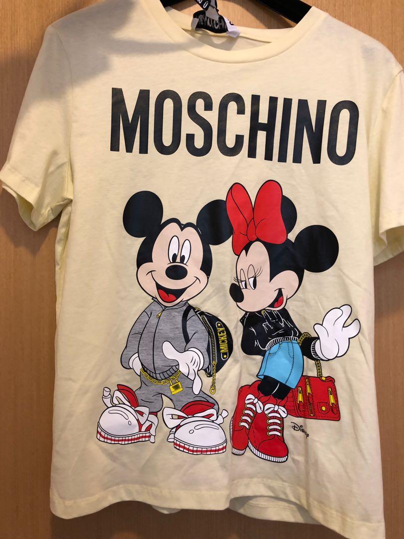 moschino mickey mouse t shirt