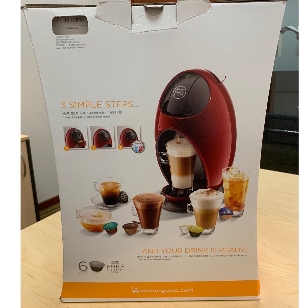 Nescafe Dolce Gusto Jovia, TV & Home Appliances, Kitchen Appliances
