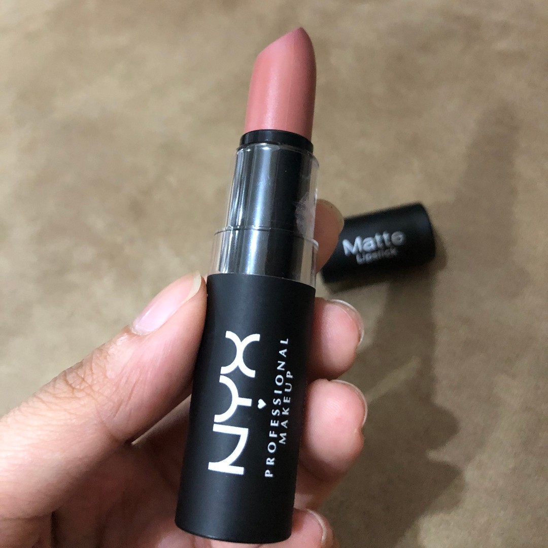 Nyx Matte Lipstick In Honeymoon Health Beauty Makeup On Carousell