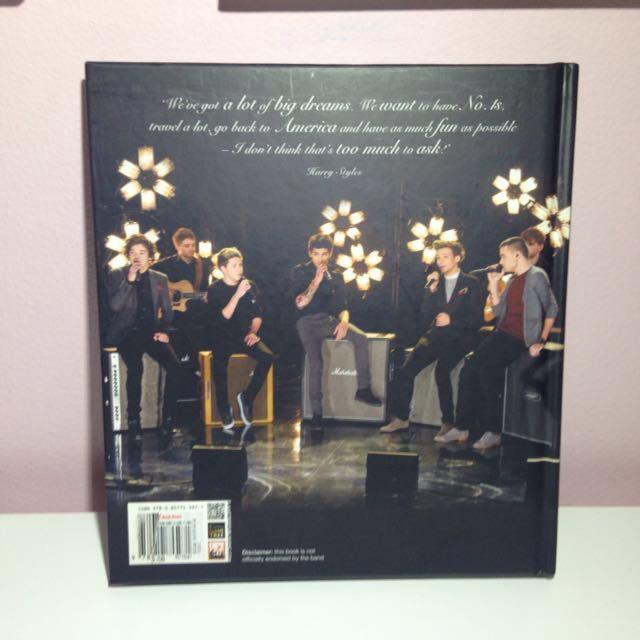 One Direction Book (2012) (Category: Magazines) located in Quezon City. Submitted by ashleyken (Listing ID 137940997, Image 2). Description: One Direction (2012) One & Only by Nadia Cohen -not officially endorsed by One Direction -never been used -hard-bound -glossy, magazine-like pages #11sale.